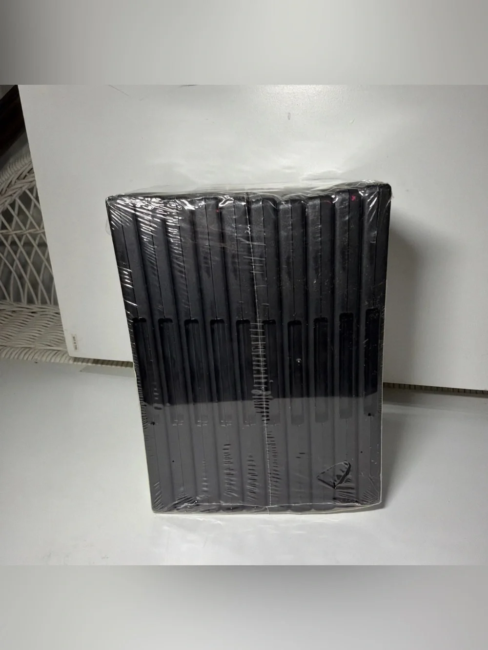 Black DVD Storage Boxes - 10 Pack